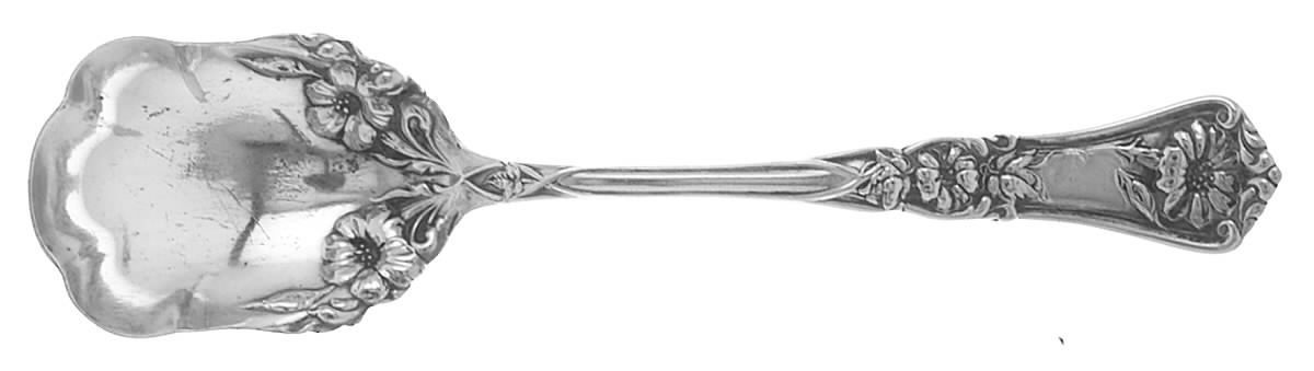 Grenoble-Gloria (Silverplate, 1906) Sugar Shell Spoon by Oneida Silver-1