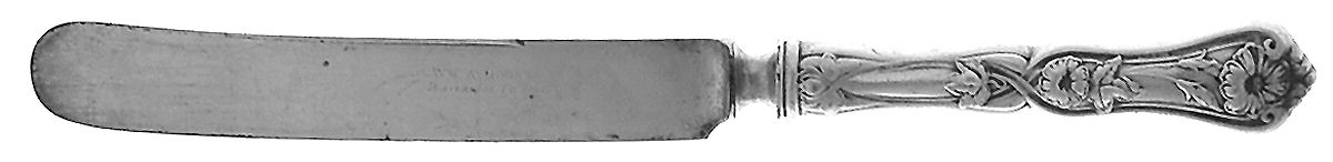 Grenoble-Gloria (Silverplate, 1906) Old French Hollow Knife with Bolster by Oneida Silver-1