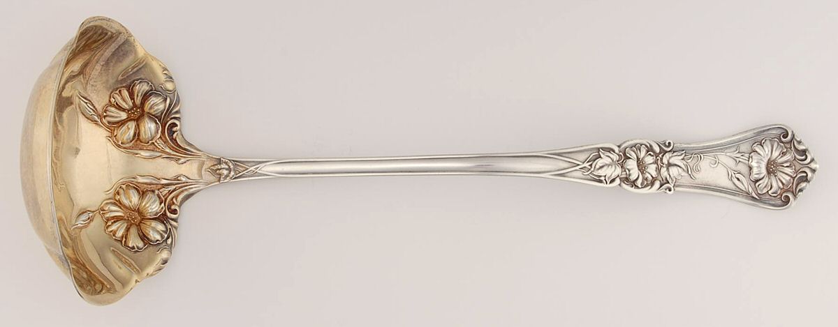 Grenoble-Gloria (Silverplate, 1906) Solid Soup Ladle by Oneida Silver-1
