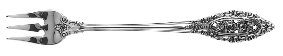 Grand Majesty (Sterling, 1976) Cocktail/Seafood Fork by Oneida Silver-1