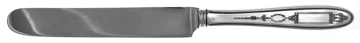 Grosvenor (Silverplate, 1921, No Monograms) Blunt Hollow Knife by Oneida Silver-1