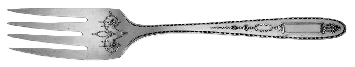 Grosvenor (Silverplate, 1921, No Monograms) Individual Salad Fork by Oneida Silver-1