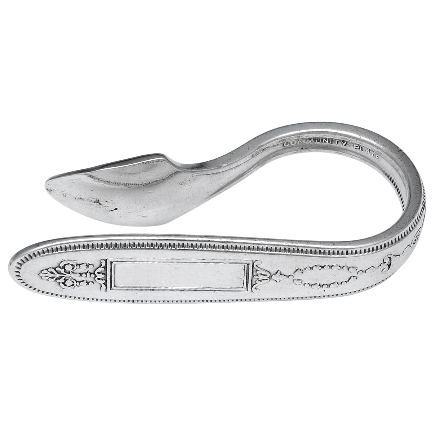 Grosvenor (Silverplate, 1921, No Monograms) Napkin Clip HC by Oneida Silver-1