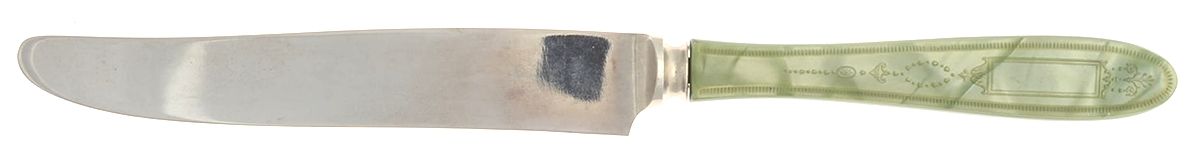 Grosvenor (Silverplate, 1921, No Monograms) New French Knife with Jewel Handle by Oneida Silver-1