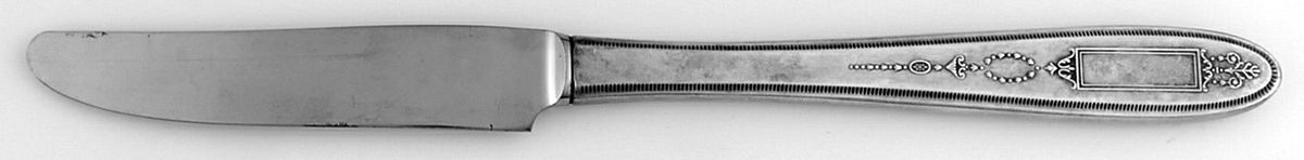 Grosvenor (Silverplate, 1921, No Monograms) New French Hollow Grille Knife by Oneida Silver-1