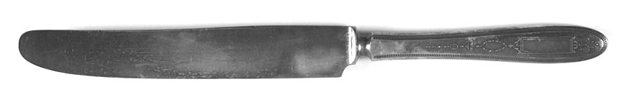 Grosvenor (Silverplate, 1921, No Monograms) New French Solid Knife by Oneida Silver-1