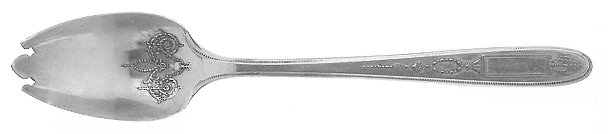 Grosvenor (Silverplate, 1921, No Monograms) Ice Cream Fork by Oneida Silver-1