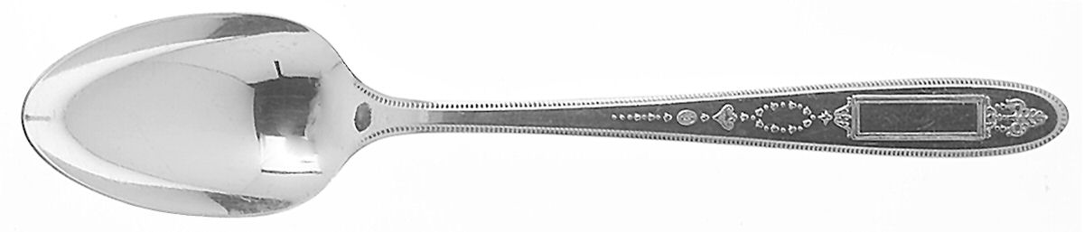 Grosvenor (Silverplate, 1921, No Monograms) Five O'Clock Teaspoon by Oneida Silver-1