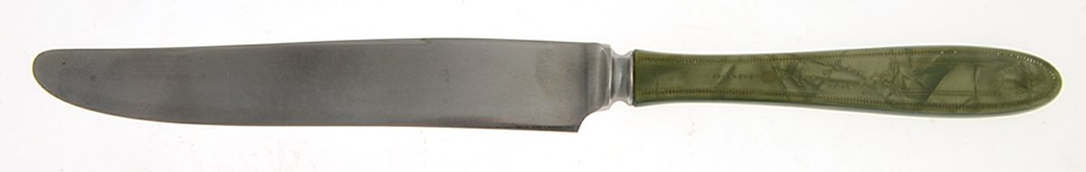 Grosvenor (Silverplate, 1921, No Monograms) New French Knife with Jewel Handle by Oneida Silver-1