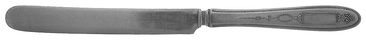 Grosvenor (Silverplate, 1921, No Monograms) Youth Knife, Solid Piece by Oneida Silver-1