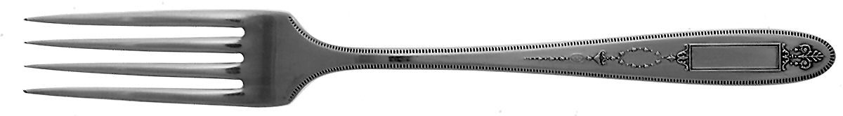 Grosvenor (Silverplate, 1921, No Monograms) Fork by Oneida Silver-1