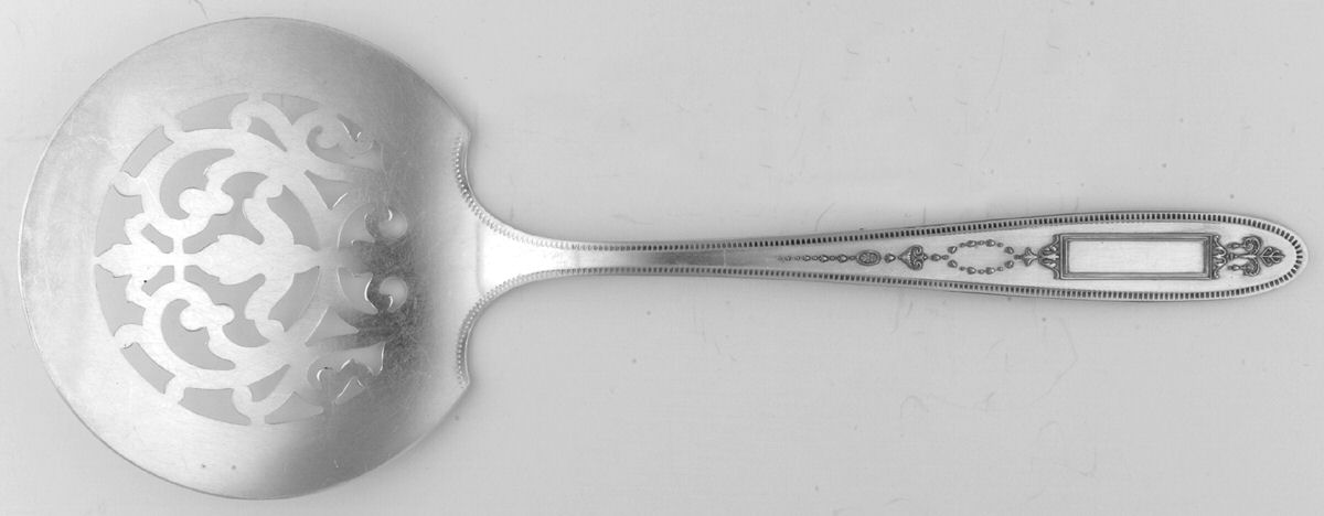 Grosvenor (Silverplate, 1921, No Monograms) Tomato Server, Solid Piece by Oneida Silver-1