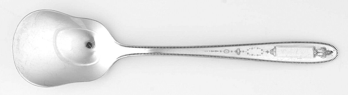 Grosvenor (Silverplate, 1921, No Monograms) Ice Cream Spoon Individual by Oneida Silver-1