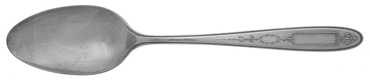 Grosvenor (Silverplate, 1921, No Monograms) Tablespoon (Serving Spoon) by Oneida Silver-1