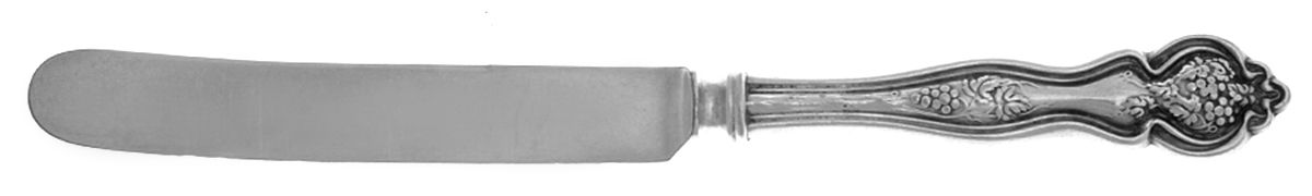 Grape-Vineyard (Non Variation, Silverplate, 1906) Hollow Handle Youth Knife by Oneida Silver-1