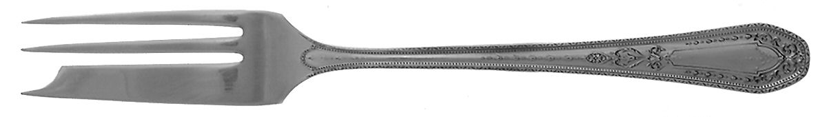 Hampton Court (Silverplate, 1926, Wreath) Individual Pie Fork by Oneida Silver-1