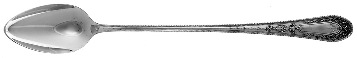Hampton Court (Silverplate, 1926, Wreath) Iced Tea Spoon by Oneida Silver-1