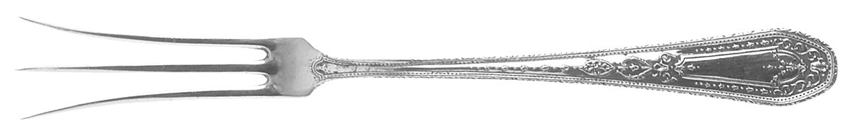 Hampton Court (Silverplate, 1926, Wreath) Lemon Fork by Oneida Silver-1
