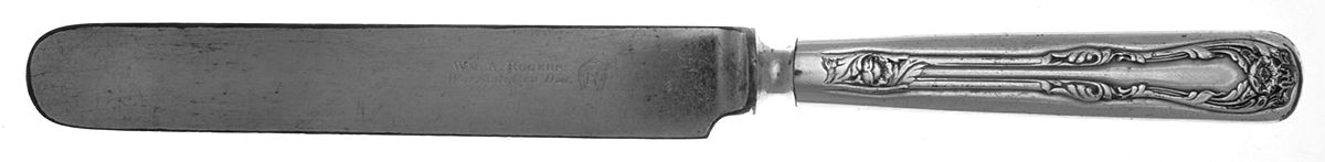 Hanover (Silverplate, 1901) Blunt Solid Knife by Oneida Silver-1