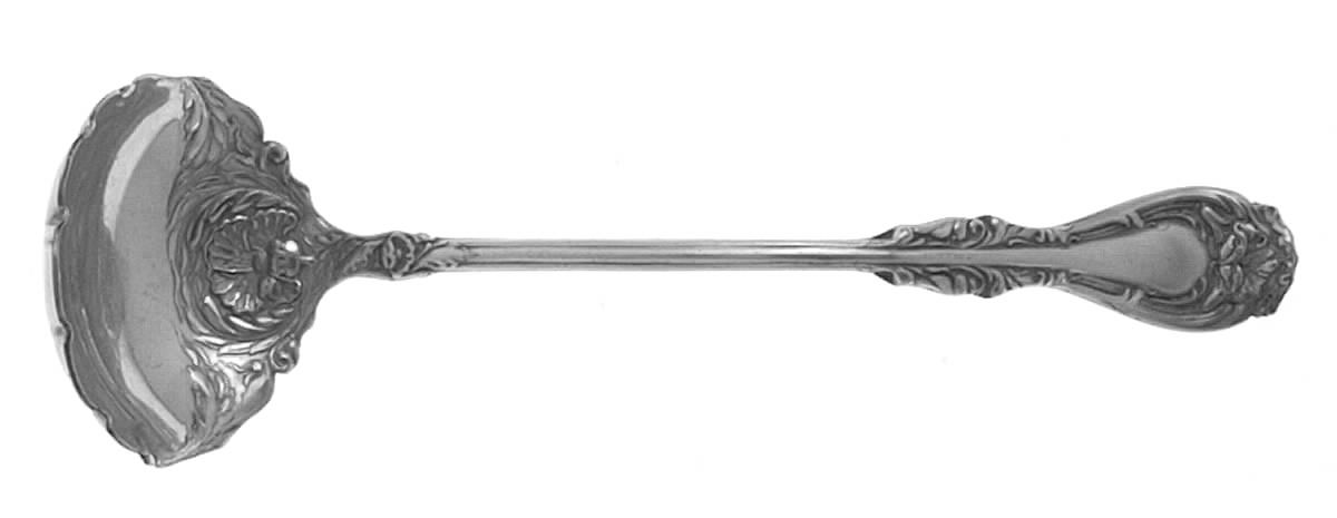 Hanover (Silverplate, 1901) Solid Piece Cream Ladle by Oneida Silver-1