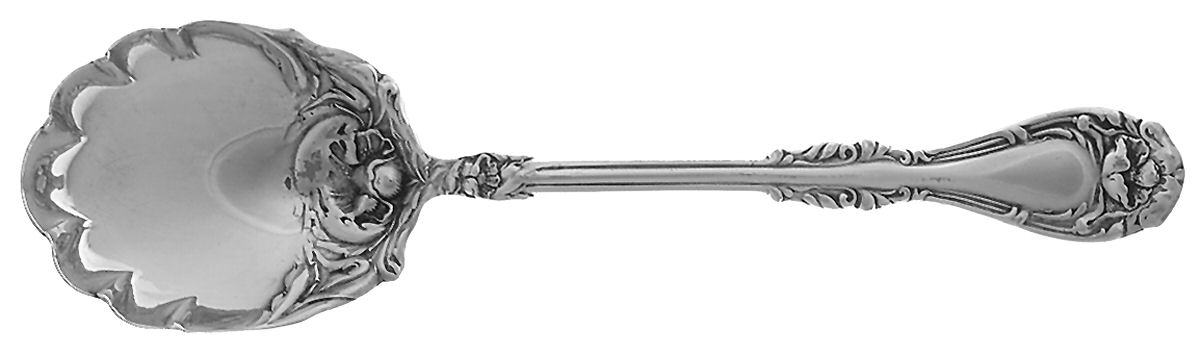 Hanover (Silverplate, 1901) Sugar Shell Spoon by Oneida Silver-1