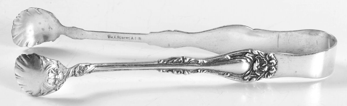 Hanover (Silverplate, 1901) Sugar Tongs by Oneida Silver-1