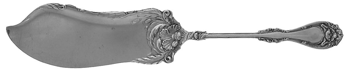 Hanover (Silverplate, 1901) Large Solid Fish Serving Knife by Oneida Silver-1