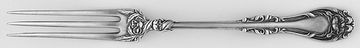 Hanover (Silverplate, 1901) Individual Berry Fork by Oneida Silver-1