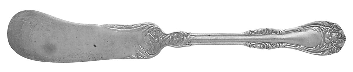 Hanover (Silverplate, 1901) Flat Handle Butter Spreader by Oneida Silver-1