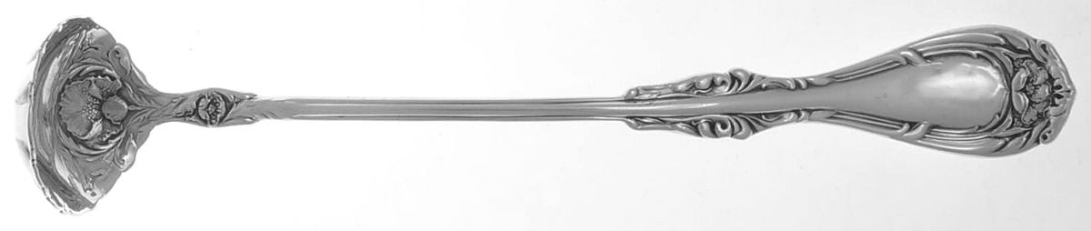 Hanover (Silverplate, 1901) Mustard Spoon by Oneida Silver-1