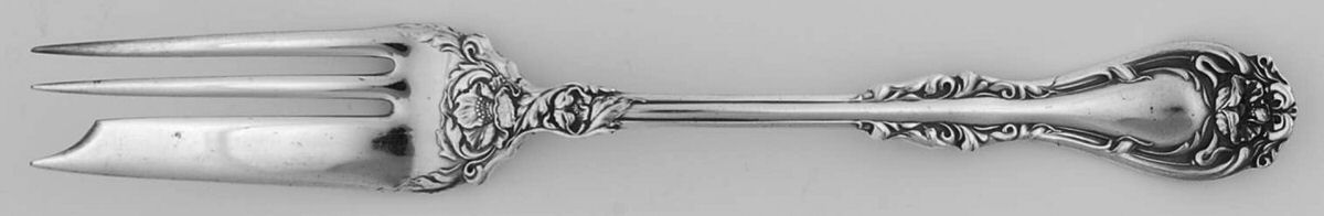 Hanover (Silverplate, 1901) Individual Pie Fork by Oneida Silver-1