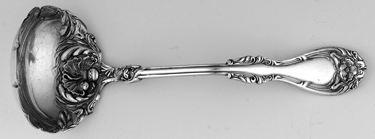 Hanover (Silverplate, 1901) Solid Gravy Ladle by Oneida Silver-1