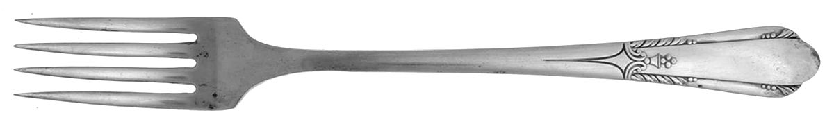 Happiness (Silverplate, 1940) Grille Fork (Viande) by Oneida Silver-1