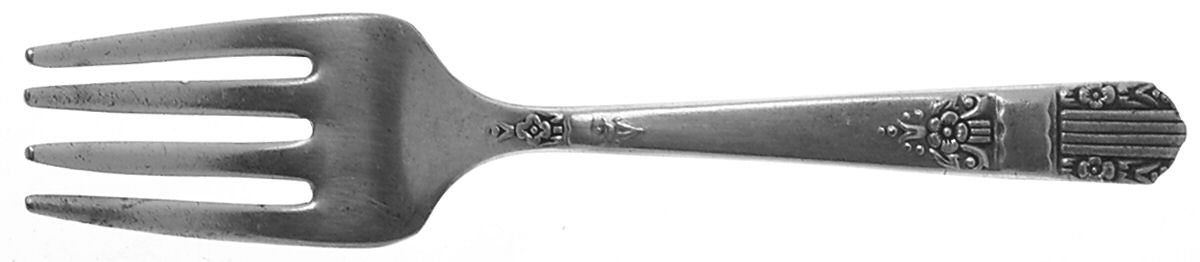 Harmony (Silverplate, 1938) Baby Fork by Oneida Silver-1