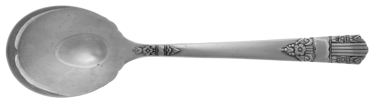 Harmony (Silverplate, 1938) Sugar Spoon by Oneida Silver-1