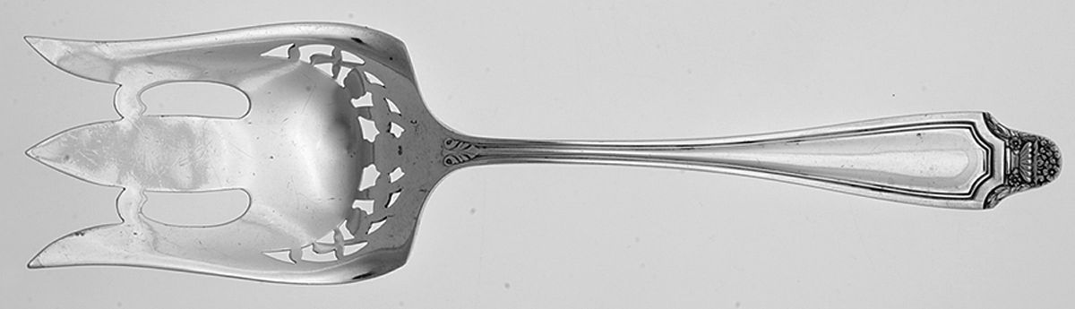 Hawthorne (Silverplate, 1908) Solid Salad Serving Fork by Oneida Silver-1