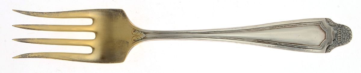 Hawthorne (Silverplate, 1908) Small Chipped Beef Fork by Oneida Silver-1