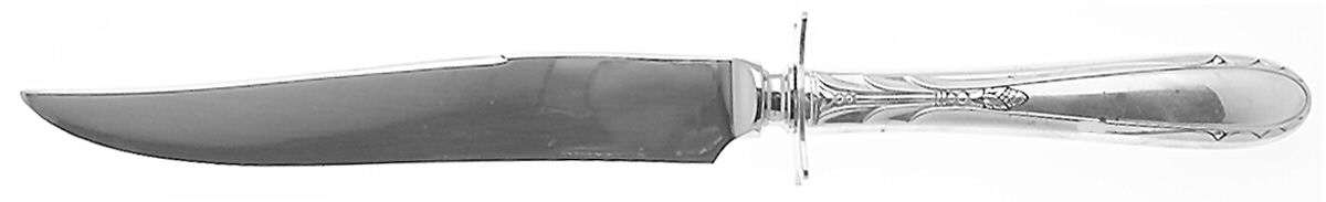 Heiress (Sterling, 1942, No Monograms) Small Steak Carving Knife with Stainless Blade by Oneida Silver-1