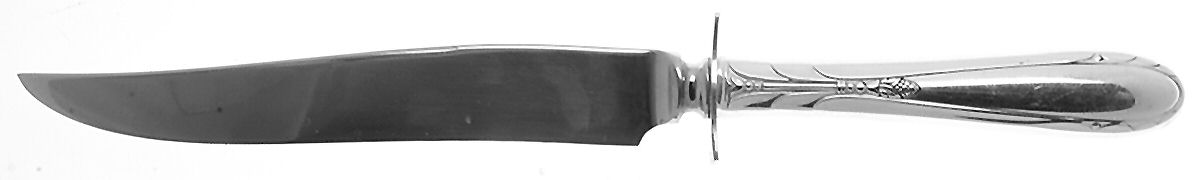 Heiress (Sterling, 1942, No Monograms) Small Steak Carving Knife with Stainless Blade by Oneida Silver-1