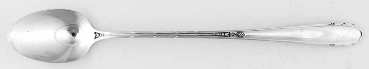 Heiress (Sterling, 1942, No Monograms) Iced Tea Spoon by Oneida Silver-1