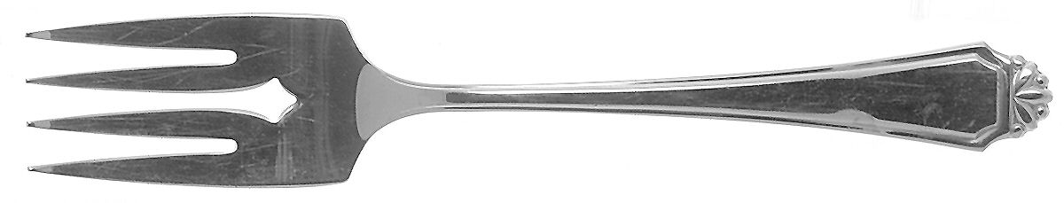 Henley (Stainless) Medium Solid Cold Meat Serving Fork by Oneida Silver-1