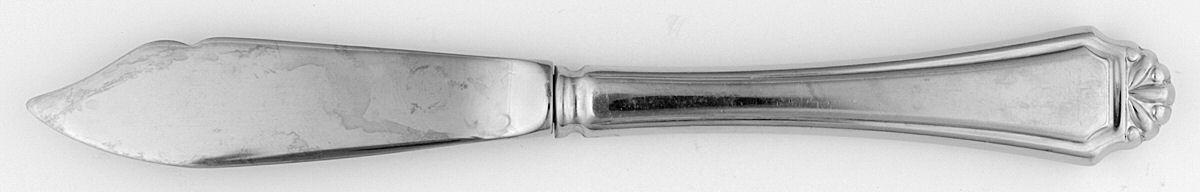 Henley (Stainless) Hollow Handle Master Butter Knife by Oneida Silver-1