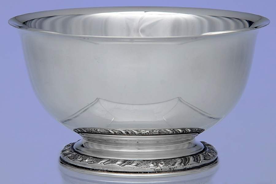 Henley (Silverplate, Hollowware) 5" Paul Revere Bowl by Oneida Silver-1