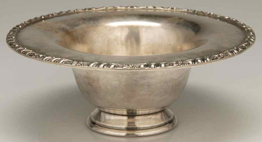 Henley (Silverplate, Hollowware) Silverplate Mayonnaise Bowl by Oneida Silver-1