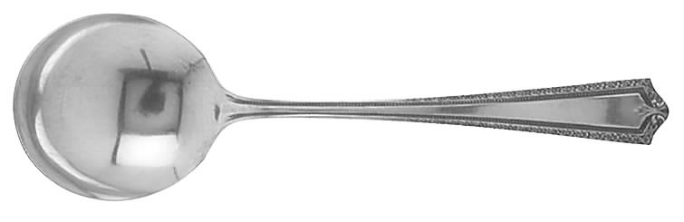 Henley (Silverplate, 1930) Round Bowl Soup Spoon (Gumbo) by Oneida Silver-1
