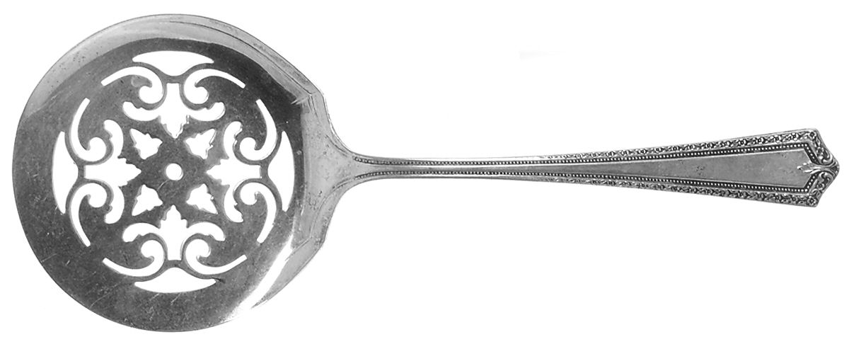 Henley (Silverplate, 1930) Tomato Server, Solid Piece by Oneida Silver-1