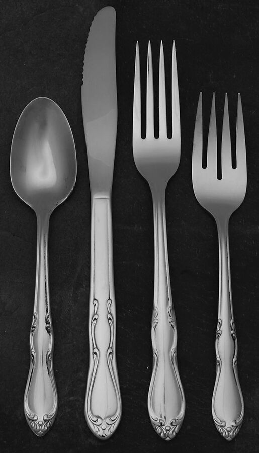 Homestead (Stainless) 4 Piece Place Setting by Oneida Silver-1