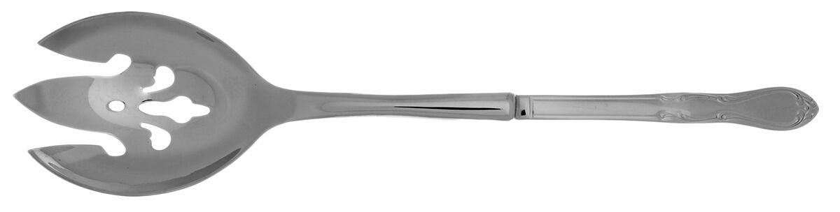 Homestead (Stainless) Salad Serving Fork with Stainless Prongs HC by Oneida Silver-1