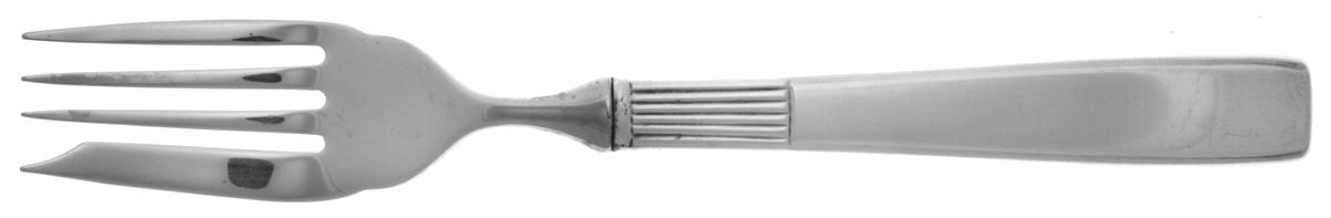 Hotel Two (Silverplate) Individual Hollow Handle Fish Fork by Oneida Silver-1