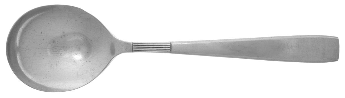 Hotel Two (Silverplate) Round Bowl Soup Spoon (Gumbo) by Oneida Silver-1